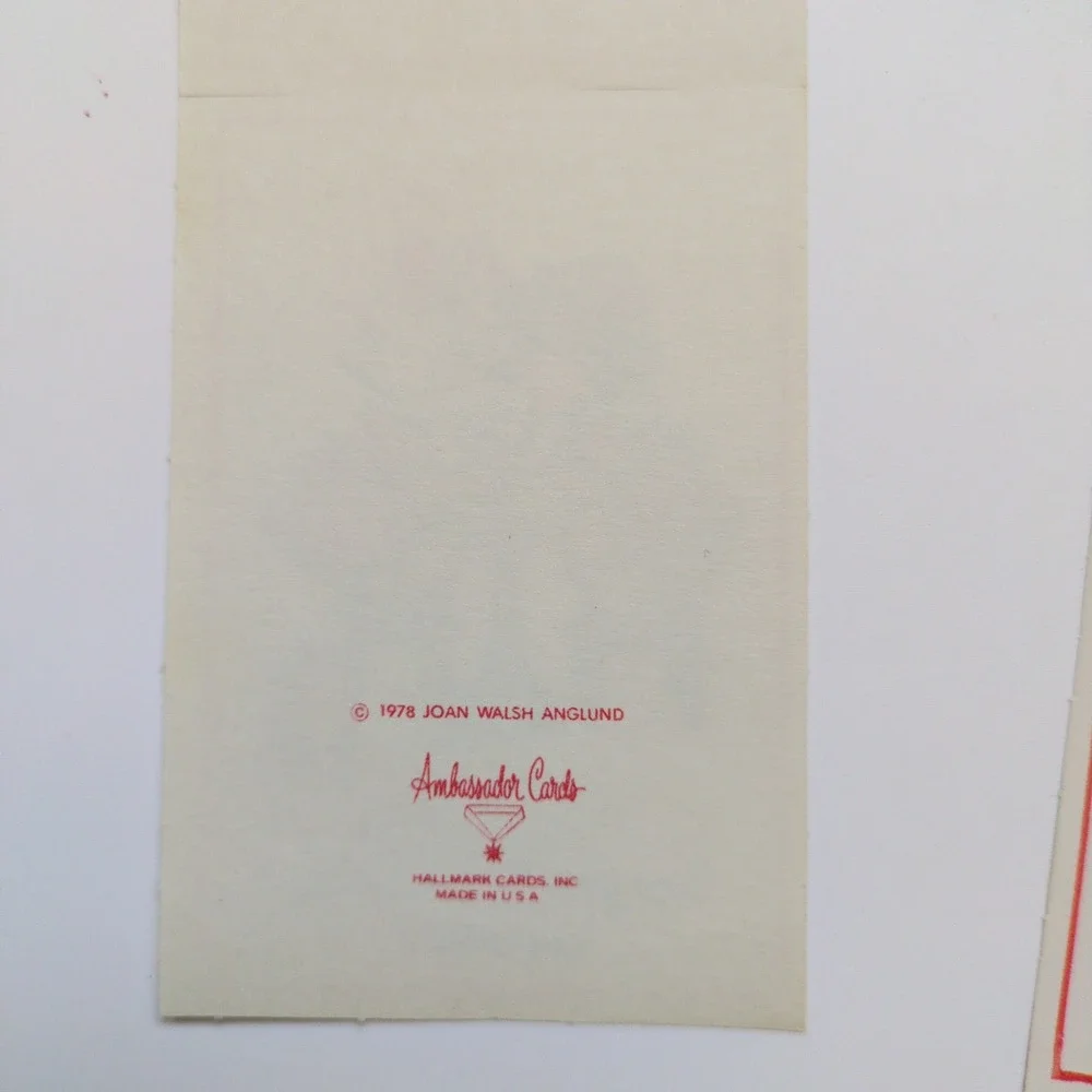 Vintage 1978‎ Hallmark Classroom Valentine's Day Cards - Joan Walsh Anglund Art